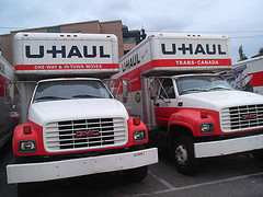 UHaul Trucks photo by roland