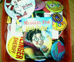 Muggles for Harry Potter Pin