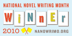 2010 NaNoWriMo Winner Badge